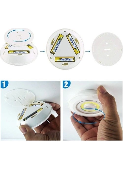 Technomax - Wireless 3 LED Spot Lamps with Remote Control 3 LEDs + 1 Control - Image 1