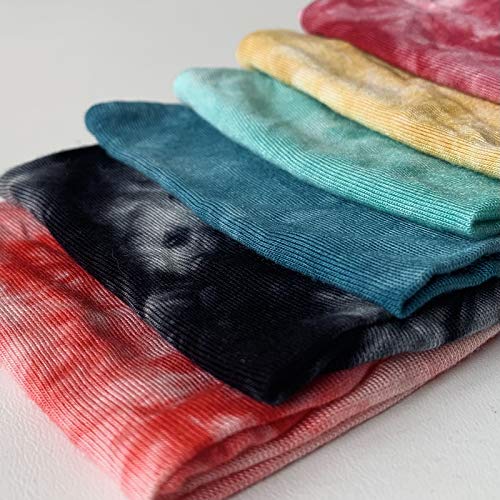 Huachi Women's Headbands Yoga Workout Exercise Headbands for Women Cute Elastic Hair Bands for Women’s Hair Tie Dye Bandeau Headband Sweatbands - Image 4