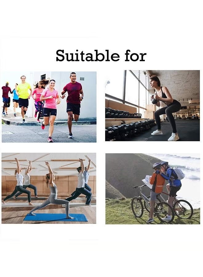 OMEVE Waist Trimmer for Women, 3in1 Thigh Trimmer Belt with Butt Lifter Slimming Body Shaper Sweat Band Size L/XL Color Black Pinck - Image 5