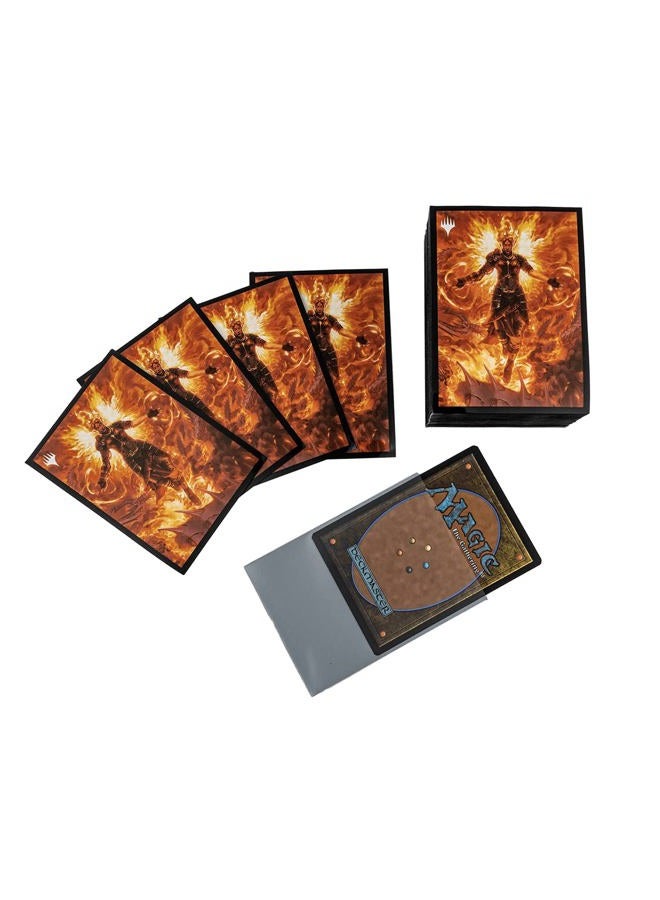 Ultra Pro Ultra PRO - March of The Machine 100ct Deck Protector Sleeves ft. Chandra, Hope's Beacon for Magic: The Gathering, Protect & Store Collectible Trading Cards & Gaming Cards, Prevent Card Damage  - Image 3