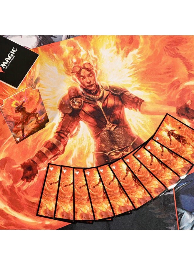 Ultra Pro Ultra PRO - March of The Machine 100ct Deck Protector Sleeves ft. Chandra, Hope's Beacon for Magic: The Gathering, Protect & Store Collectible Trading Cards & Gaming Cards, Prevent Card Damage  - Image 4