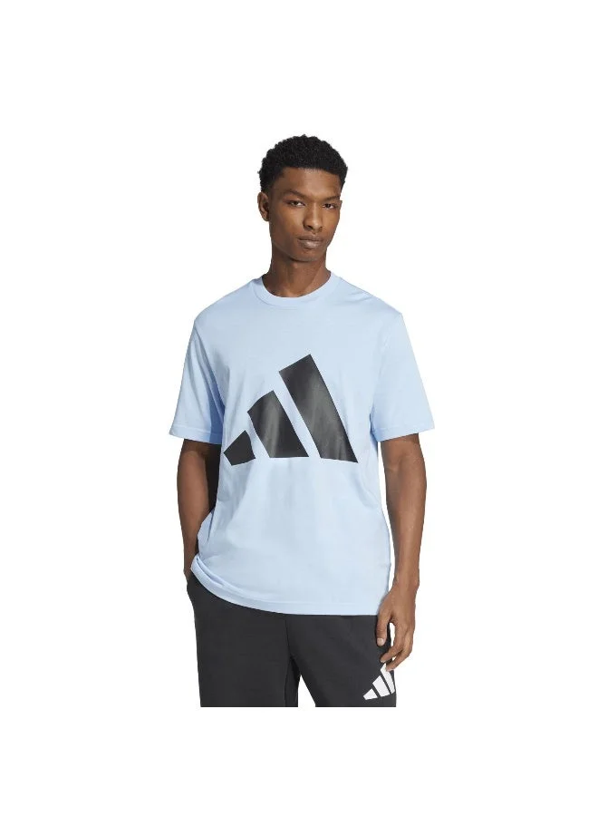 Adidas adidas essentials big logo single men graphic t-shirt