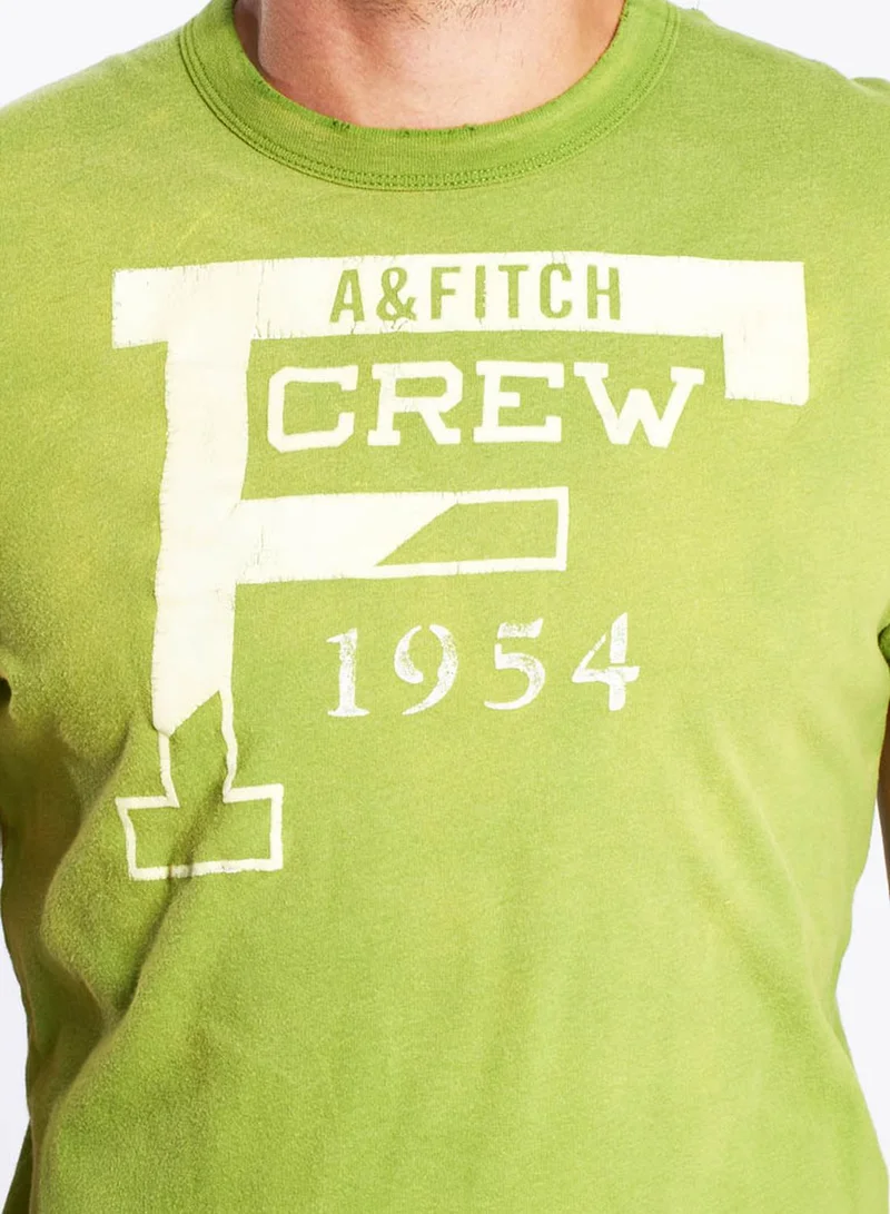 Abercrombie & Fitch Graphic Crew Neck Tshirt