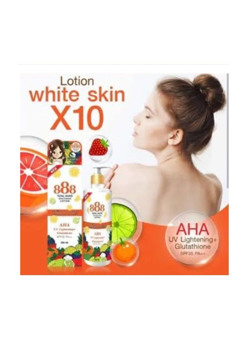 888 TOTAL WHITE - Whitening Lotion250ml - Image 1