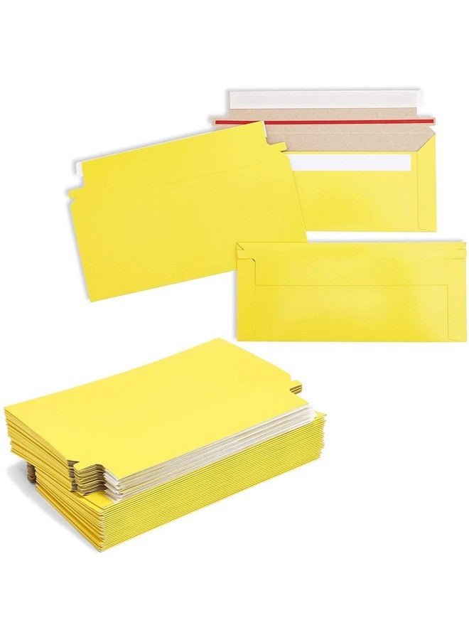 Juvale Tear-Strip Yellow Envelopes (48 Pack) - Image 1