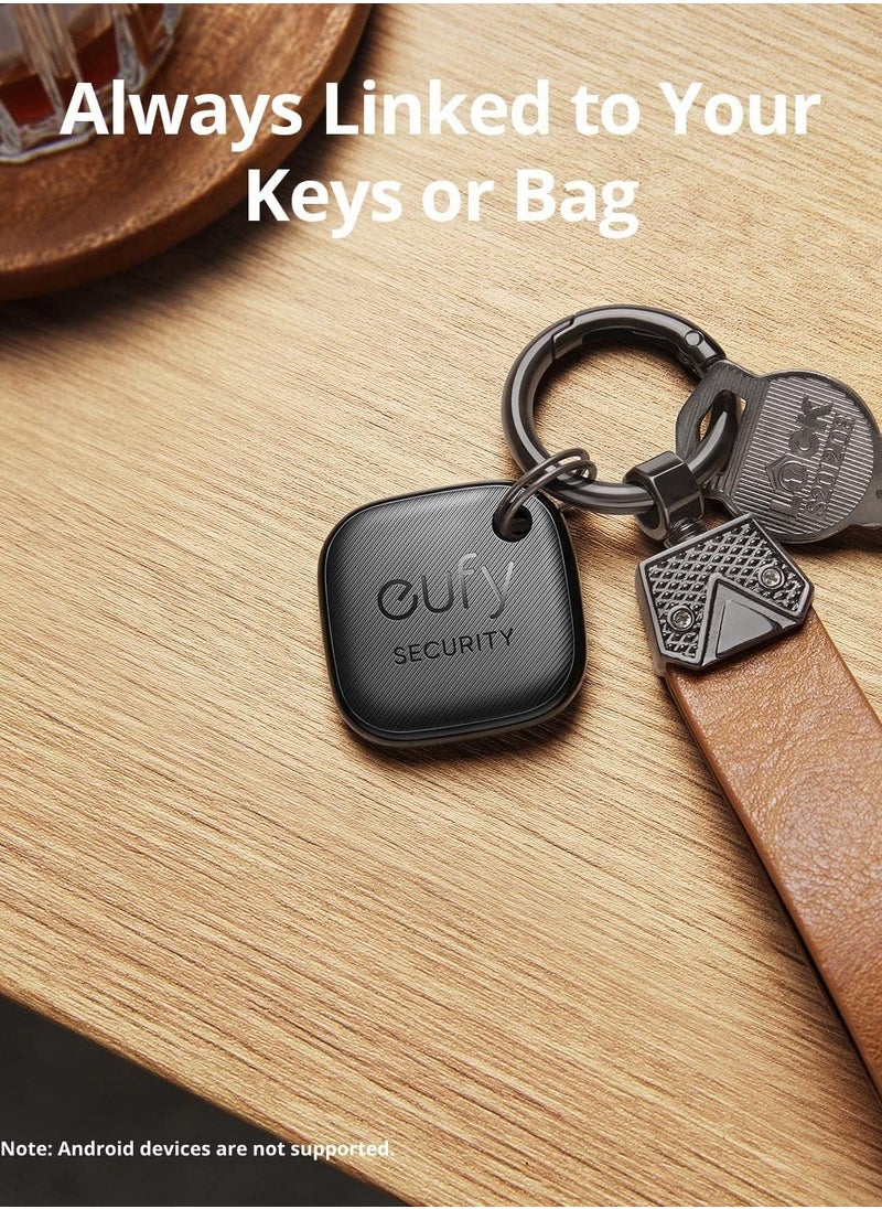 eufy - eufy Security SmartTrack Link Bluetooth Item Finder and Key Finder, Works with Apple Find My (iOS only), Find your Remote, Luggage, Phone, and More, Water Resistant (Android Not Supported) - Image 1