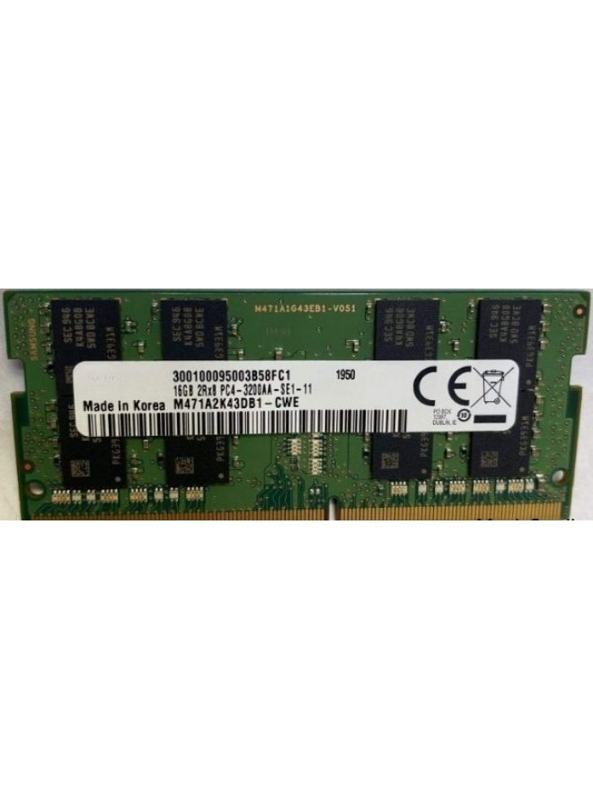 ذاكرة RAM للابتوب 16 جيجابايت DDR4 بتردد 3200 ميجاهرتز، PC4-25600، 260 سن، 1.2 فولت، وحدة ترقية للأجهزة المحمولة - Image 2