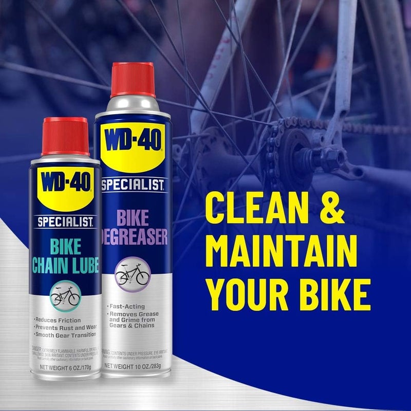 WD40 All Conditions Bike Chain Lube and Chain Cleaner/Degreaser - Image 3