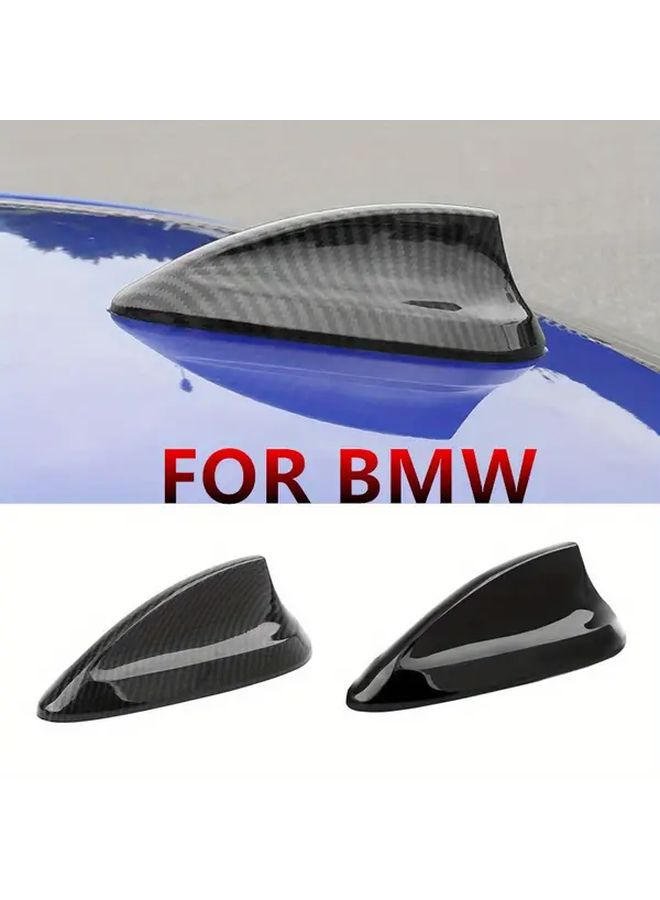 Carbon Fiber Pattern Shark Fin Antenna Cover Aerodynamic Lightweight Durable for BMW F30 F22 F32 F35 F34 F33 F80 F87 2 7  Ser - Image 1