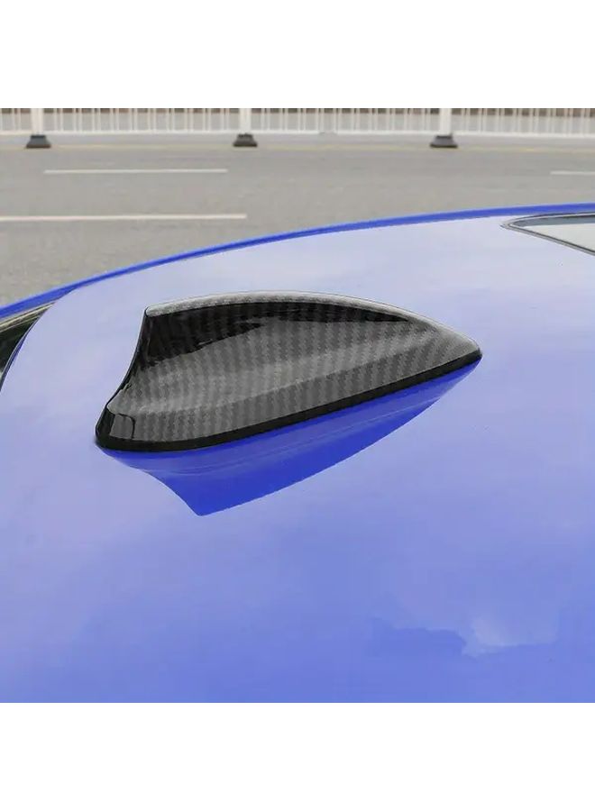 Carbon Fiber Pattern Shark Fin Antenna Cover Aerodynamic Lightweight Durable for BMW F30 F22 F32 F35 F34 F33 F80 F87 2 7  Ser - Image 5