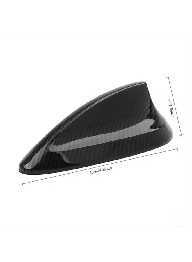 Carbon Fiber Pattern Shark Fin Antenna Cover Aerodynamic Lightweight Durable for BMW F30 F22 F32 F35 F34 F33 F80 F87 2 7  Ser - Image 2