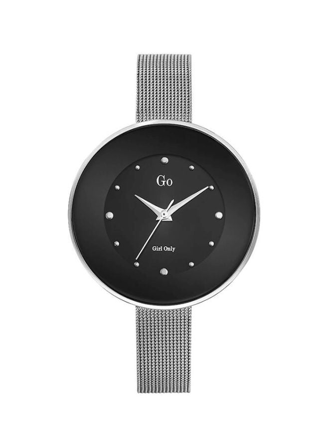 GO Women Water Resistant Analog Watch 695218 - 39 mm - Silver - Image 1