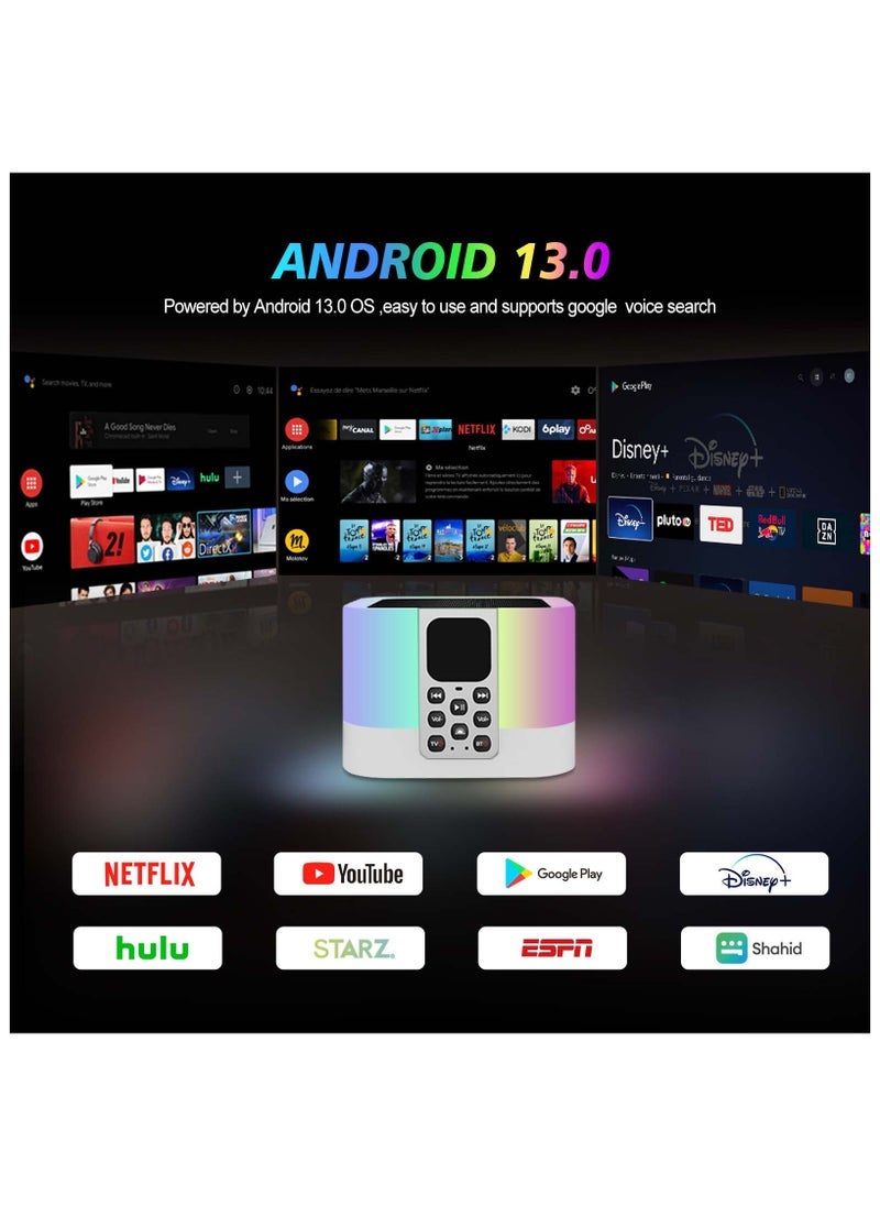 ELTRAZONE Z1 MIX ATV Android 13 TV Box – 8K Ultra HD Smart Streaming Player with 4K HDR Support | Voice Remote Control, Bluetooth 5.0 | 2GB RAM + 16GB Storage | Android TV Certified | WiFi TV Box for Netflix, YouTube, Google Play, and More  - Image 3
