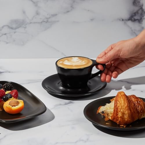 notNeutral Lino Porcelain Cup & Saucer Double Cappuccino 6 oz (6 oz, 1) - Image 4