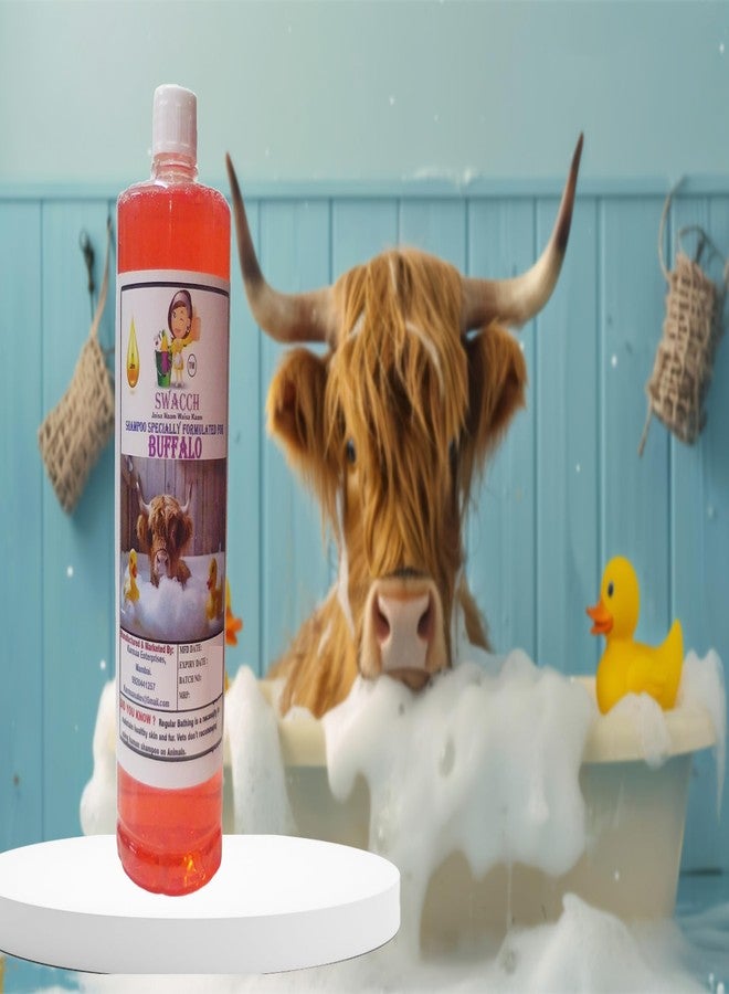 Swacch Shampoo Specially Formulated for Buffalo (1 Litre) Jasmine - Image 1