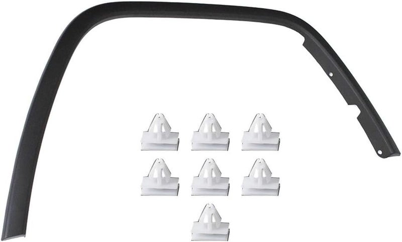 RainMan S Front Passenger Side Plastic Fender Flare for Jeep Grand Cherokee 2011-2016 - Textured Black - Image 2