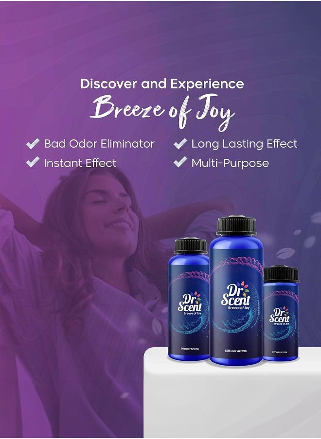 Dr Scent Diffuser Aroma Magic, Feel the Spicy Notes of Mandarin Orange, Sweet Floral Notes of Jasmine, with Medium White Woods Finish (500ml)  - Image 4