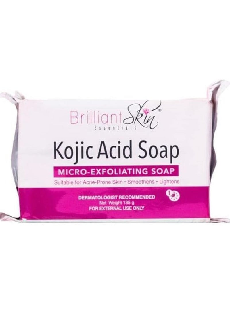 بريليانت سكين صابون حمض الكوجيك 135 جرام - Image 2