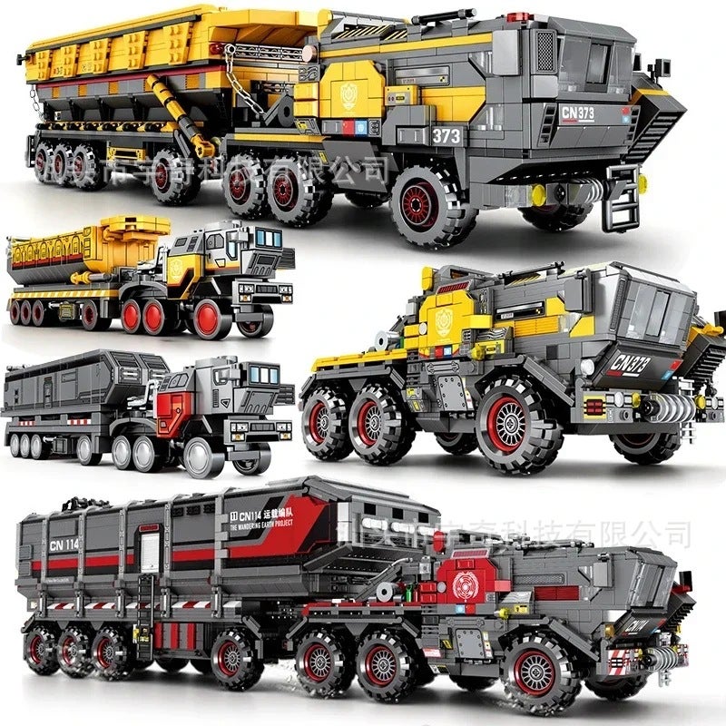 SEMBO Building Blocks The Wandering Earth 2 Licensed Vehicle Model (107001-009) - Image 1