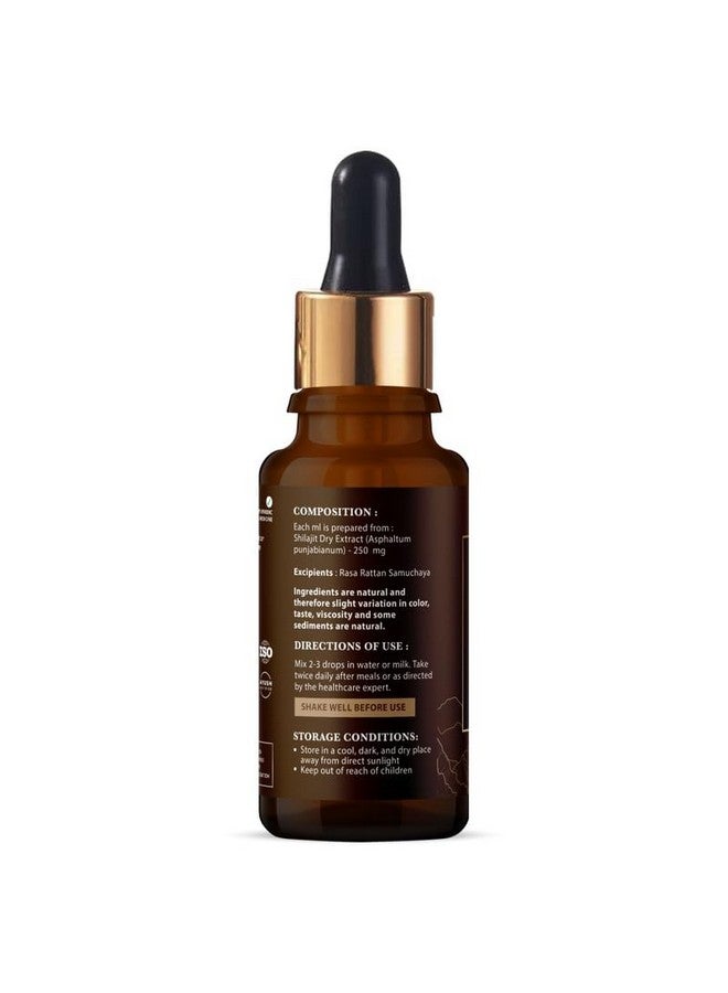 Nirvasa Pure Shilajit Liquid, Ayurvedic, Raw Shilajit For Men - 30 Ml X 1, Pack of 1 - Image 3