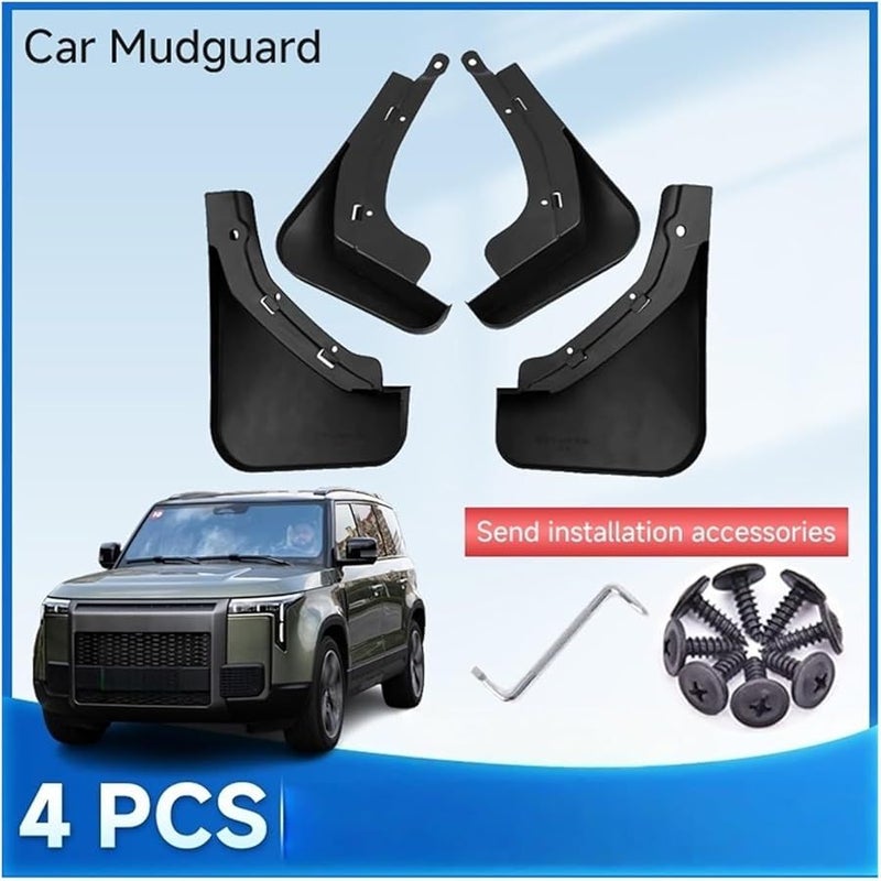 Polestone 01 2023 2024 2025 Car Mudguards Anti Splash Mud Flaps Fender Accessories - Image 2