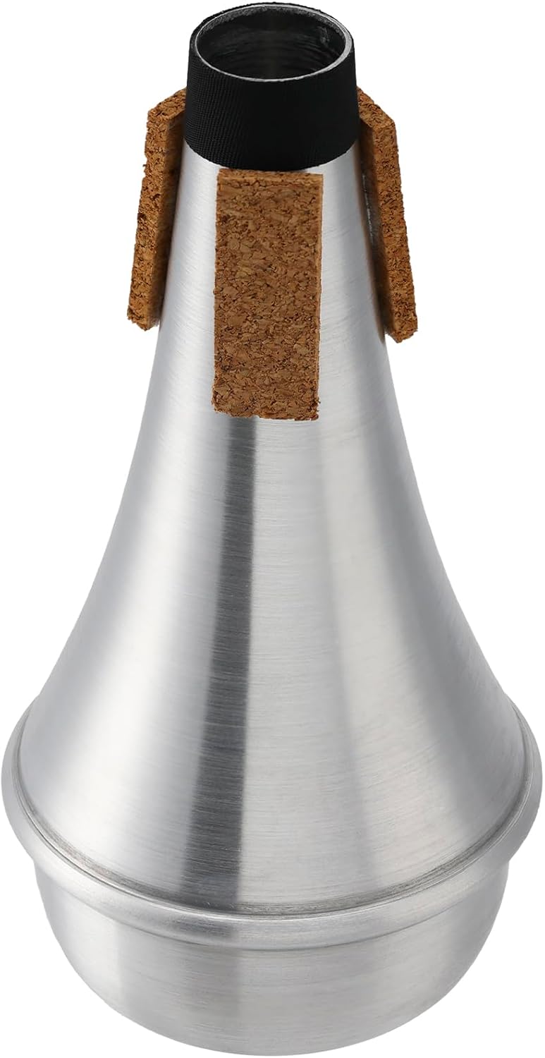 KAEZDD Lightweight Aluminum Practice Trumpet Mute Silencer for Jazz - Image 1