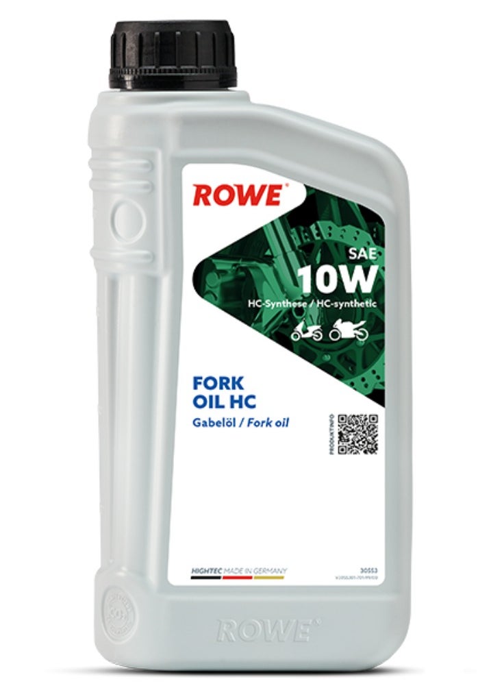 ROWE HIGHTEC MOTORBIKE FORK OIL 10W HC -1 Ltr (Germany) 