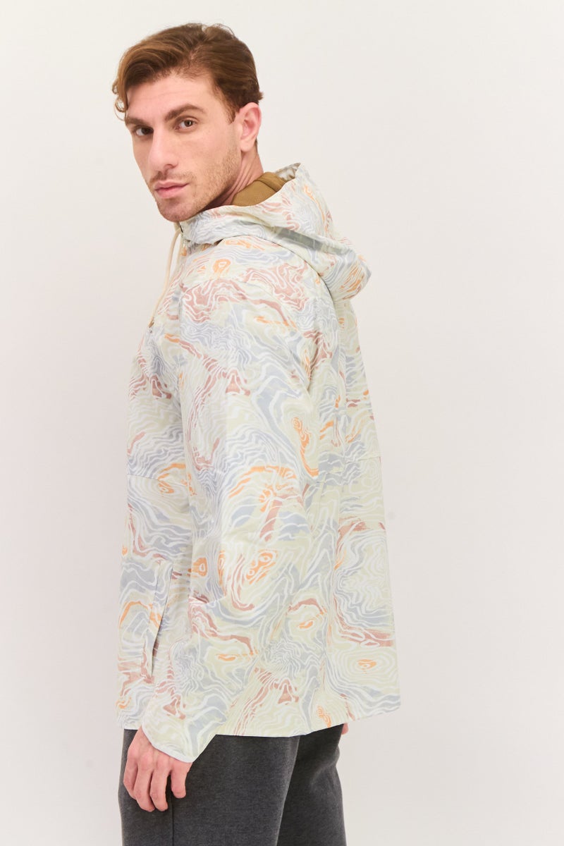 Hurley Men Sportswear Fit Outdoor Jacket, Multicolor - Image 4