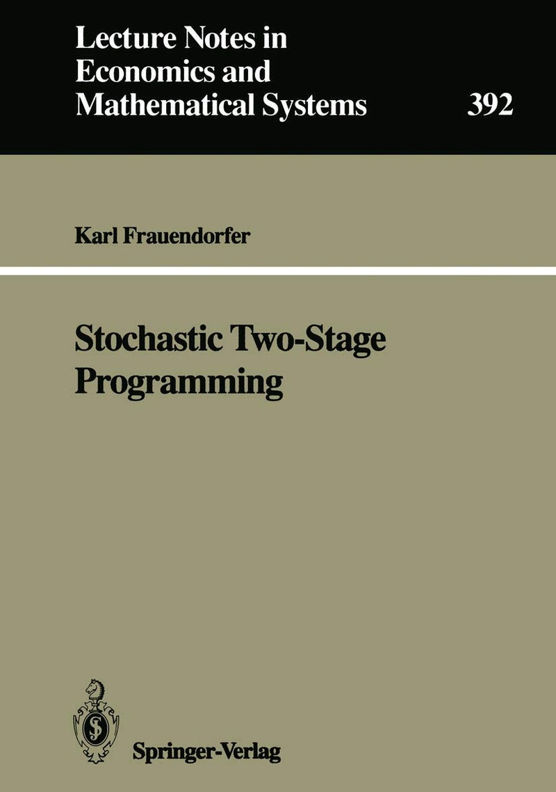 Stochastic Two-Stage Programming 