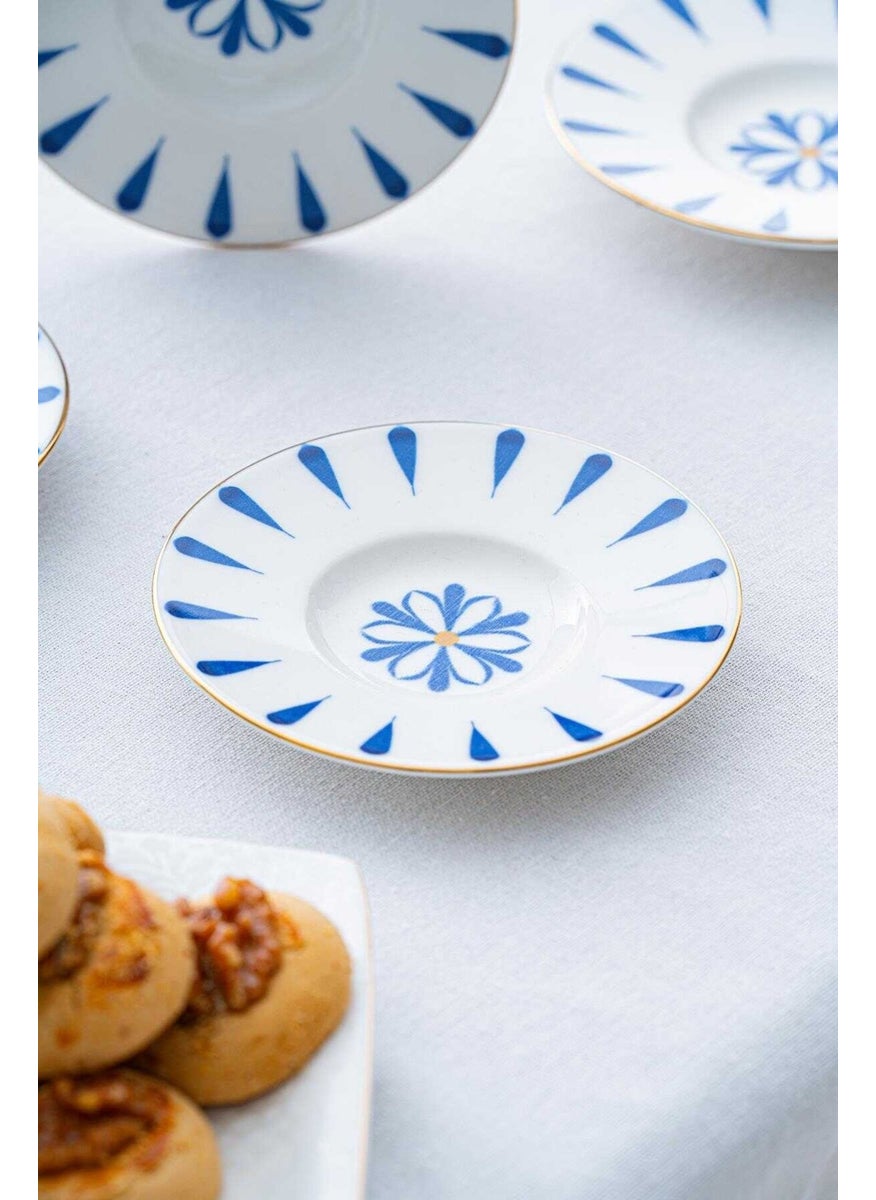 Acar - Bluno 6-Piece Porcelain Tea Plate - Image 1