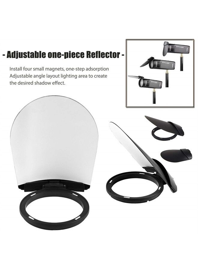 Godox AK-R1 Round Flash Head Accessories Kit for Godox V1 Speedlight and H200R Round Flash Head to AD200 AD200pro Pocket Flash - Image 2