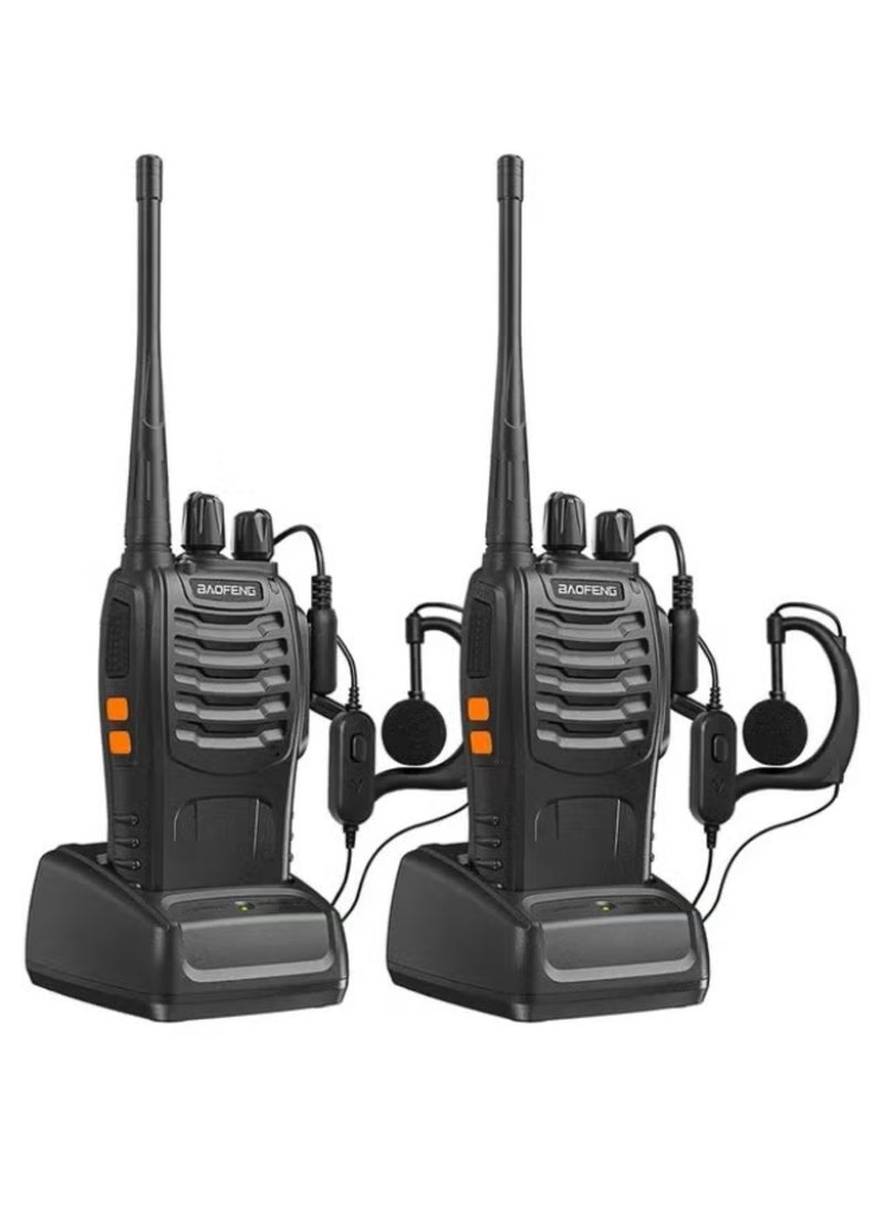 Baofeng Premium 888s FM Two Way Radios Long Range Durable Build Easy to Use Ideal for Outdoor use , Events Travel Rechargeable Clear Communication  - Image 2