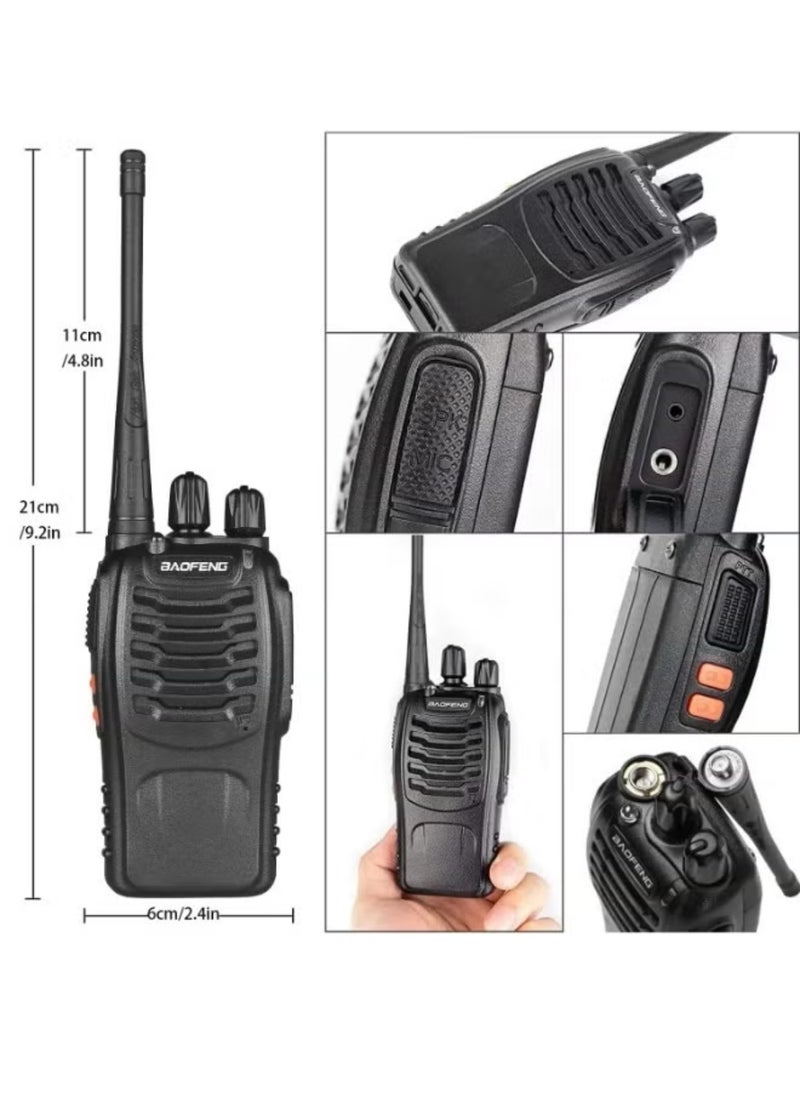 Baofeng Premium 888s FM Two Way Radios Long Range Durable Build Easy to Use Ideal for Outdoor use , Events Travel Rechargeable Clear Communication  - Image 3