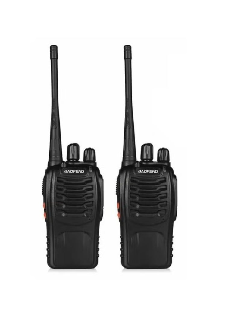 Baofeng Premium 888s FM Two Way Radios Long Range Durable Build Easy to Use Ideal for Outdoor use , Events Travel Rechargeable Clear Communication  - Image 1