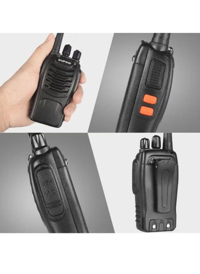 Baofeng Premium 888s FM Two Way Radios Long Range Durable Build Easy to Use Ideal for Outdoor use , Events Travel Rechargeable Clear Communication  - Image 4