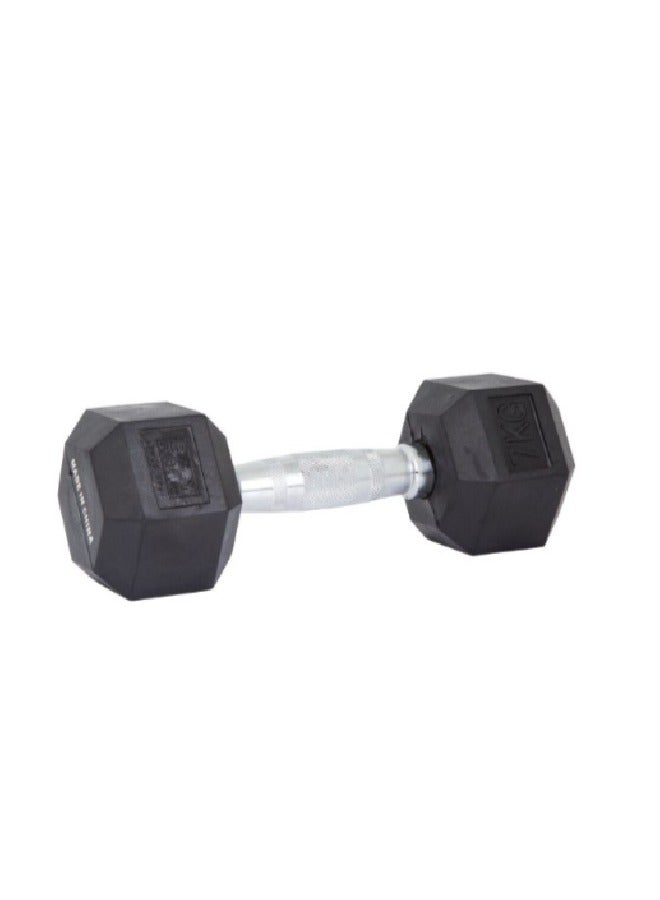 BODY SCULPTURE Hex Dumbbell Set With Chrome Handle - Image 2