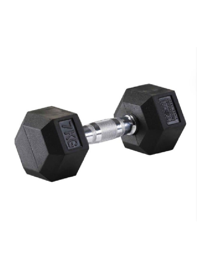 BODY SCULPTURE Hex Dumbbell Set With Chrome Handle - Image 1