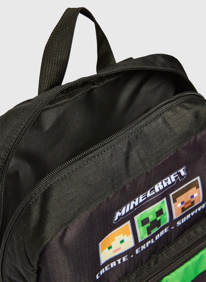 ماتلان Minecraft Green Backpack