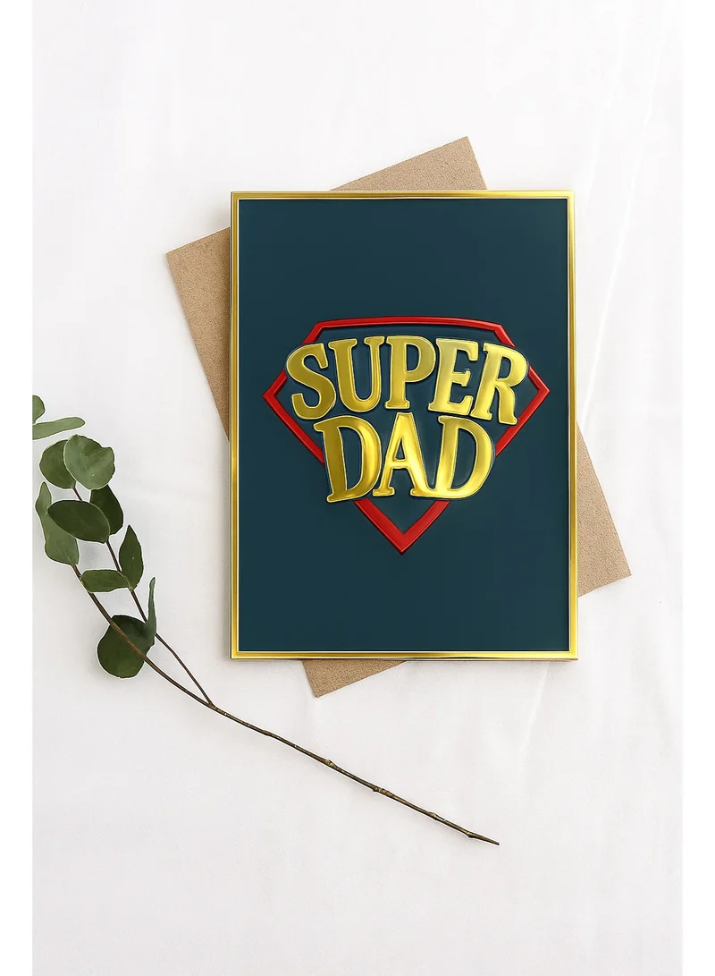 شير ذا لوف  بطاقة تهنئة بعيد الأب السعيد - الأب الخارق