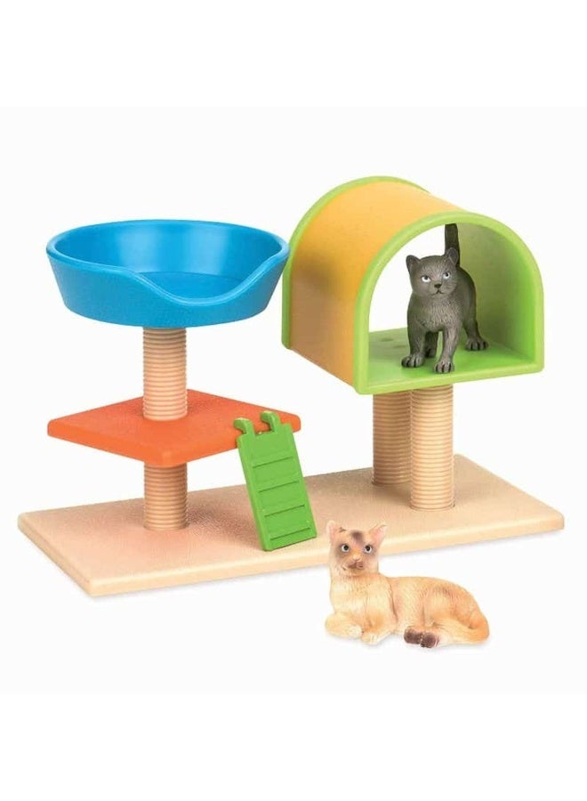 Battat - Terra Cat Tree House 4 Pieces - AN2834Z - Image 2