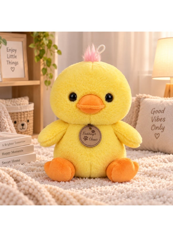 Soft Plush Stuffed Duck Teddy Bear – Yellow & Orange Plush Doll for Kids & Adults – Special Gift - Image 2