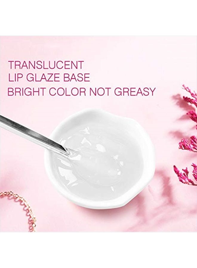 Bestland 2Pack DIY Homemade Moisturizing Lip Gloss Base, Lip Makeup Primer Basic Lipstick Material, Natural Non-stick Clear Lip Gloss Base Making Lip Gloss Supplies, 2Pack 100ml (Transparent) - Image 4