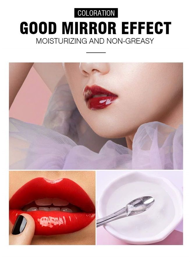 Bestland 2Pack DIY Homemade Moisturizing Lip Gloss Base, Lip Makeup Primer Basic Lipstick Material, Natural Non-stick Clear Lip Gloss Base Making Lip Gloss Supplies, 2Pack 100ml (Transparent) - Image 3