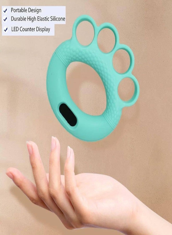 PRETOX Hand Grip Strengthening With Counter Adjustable Finger and Hand Exerciser Palm Gripper Hand for Carpal Tunnel Silicone Stress Relief Balls Physical Trainers For Arthritis,Sports Training - Image 5