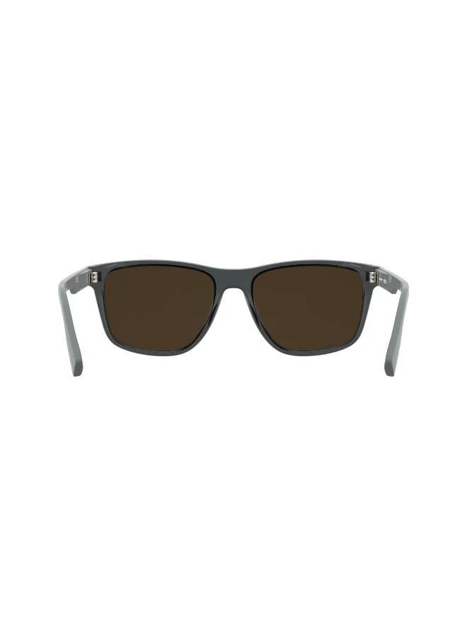 لاكوست نظارات شمسية مستطيلة