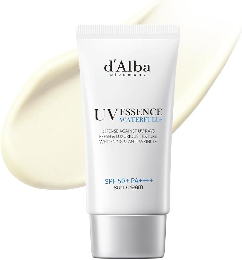 d'Alba Waterfull Essence Sun Cream SPF 50+ 50ml - Image 1