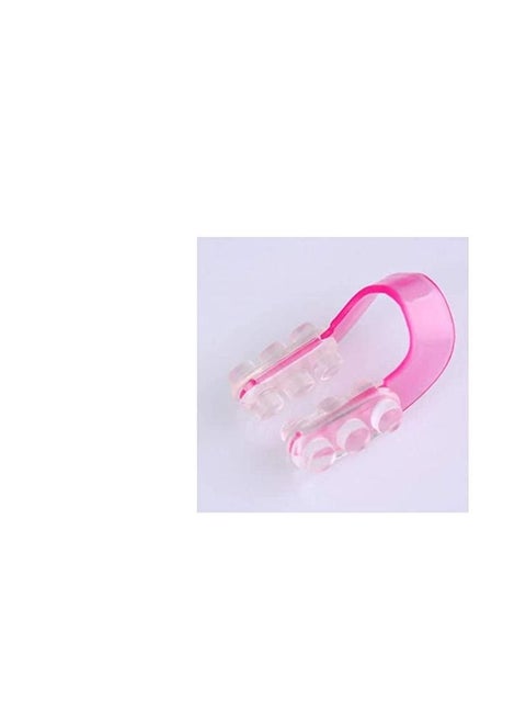 Mijoi Nose Reduction Device, Pink, helps lift and shape the nose and achieve a higher nose bridge with regular use