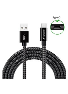neolink Neolink 1M USB 3.0 60W 3A Fast Charging Cable for i Phone 15 16 Pro Max Samsung Galaxy S24 S23 S22 SSD Grey Type A To Type C Cable, Nylon Braided USB A to USB C Charger Cable Data Transfer Compatible with Samsung Galaxy Note 20/10/10+/9/8, S10 S10E, S20 S9 S8 Plus  - Image 4