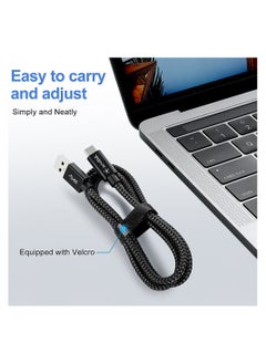 neolink Neolink 1M USB 3.0 60W 3A Fast Charging Cable for i Phone 15 16 Pro Max Samsung Galaxy S24 S23 S22 SSD Grey Type A To Type C Cable, Nylon Braided USB A to USB C Charger Cable Data Transfer Compatible with Samsung Galaxy Note 20/10/10+/9/8, S10 S10E, S20 S9 S8 Plus  - Image 5