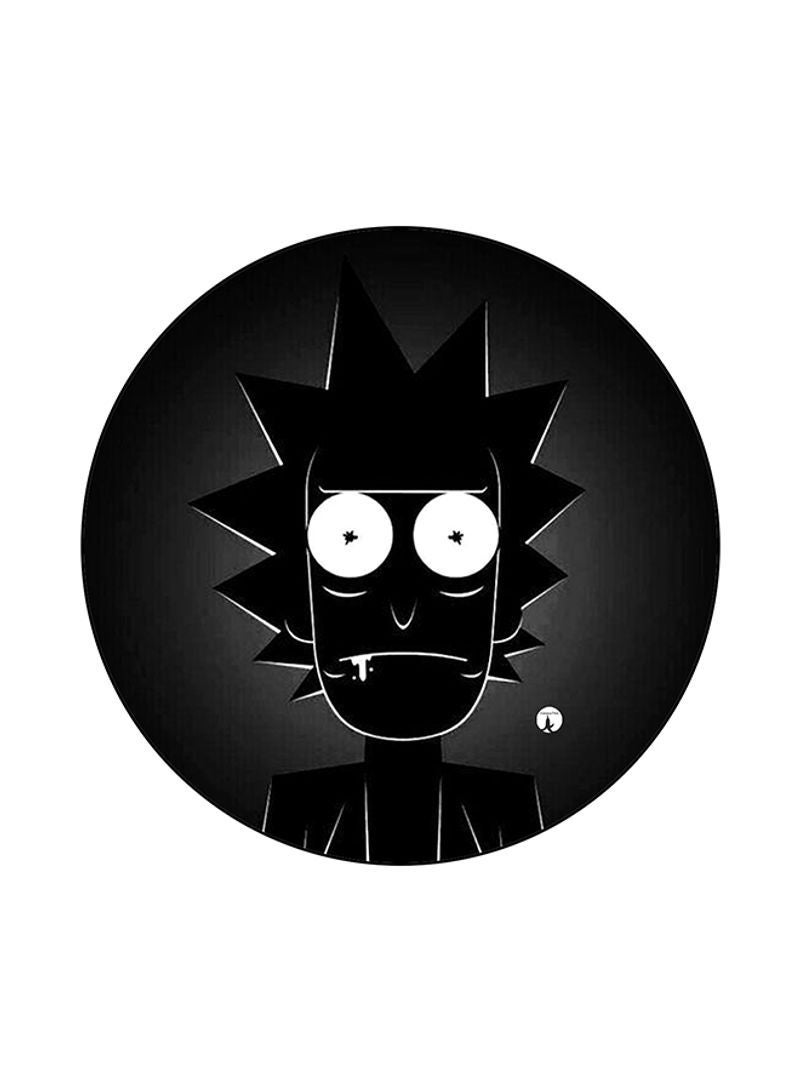 RKN Rick And Morty Mouse Pad Black